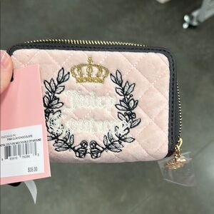 Juicy Couture Pink Quilted Women's Wallet
